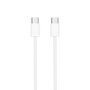 NANO CABLE Cable USB-C a USB-C 2.0, 60W, 2m, Blanco